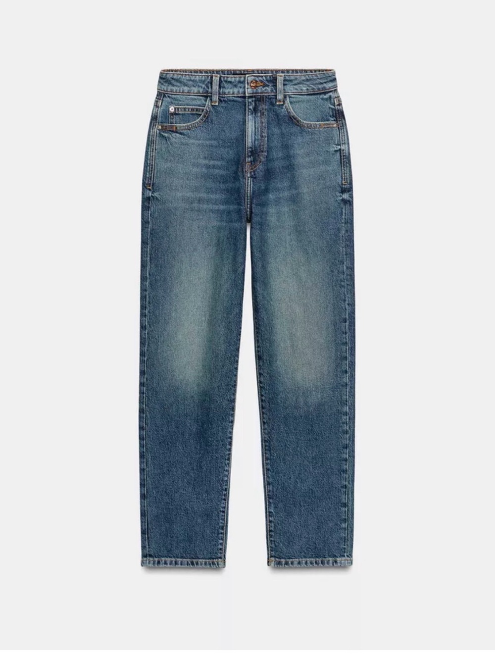 Zara | Hi-rise Mom Fit Jeans | Size 10